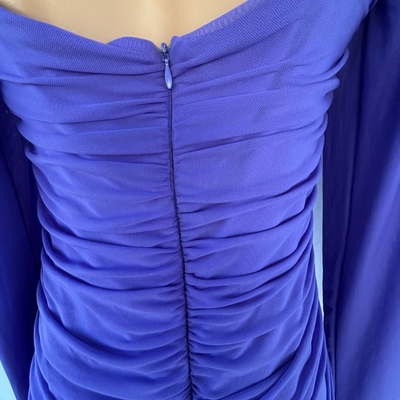 Oh Polly Eternal Light Cut Out Mini Dress in Purple US Size 12 - Picture 5 of 13